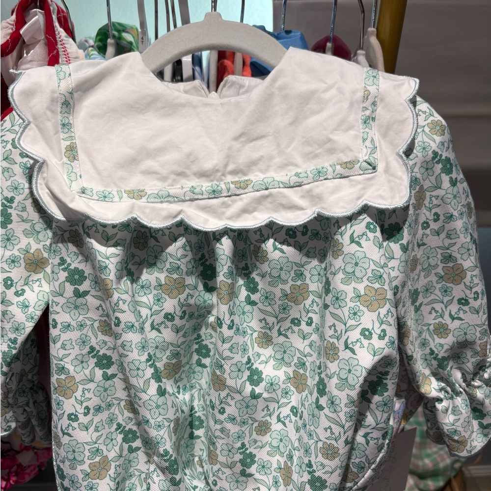 Floral Kids One Piece